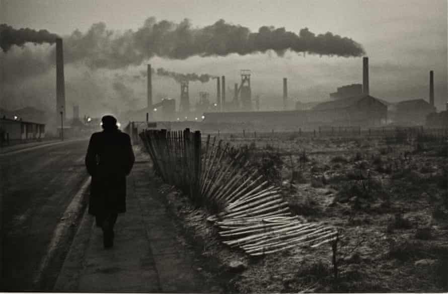 Early shift, West Hartlepool steelworks, County Durham, 1963.