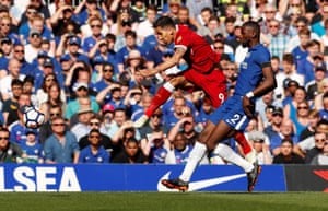 Firmino shoots.