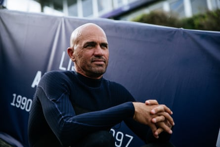 Slater is into the fourth decade of his competitive surfing career.