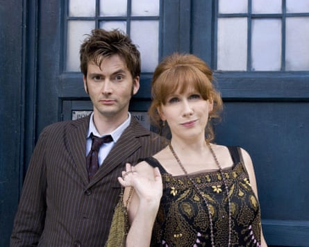 David Tennant as the Doctor and Catherine Tate as Donna Noble in 2008. The pair returned to the show for a series of 60th anniversary specials in 2023.