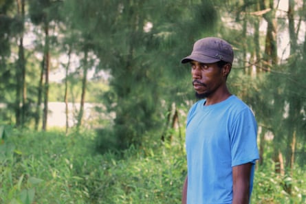Elijah Yapuri, coordinator of the Kikiri Local Marine Management Area.