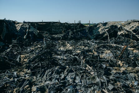 The ruins of a factory