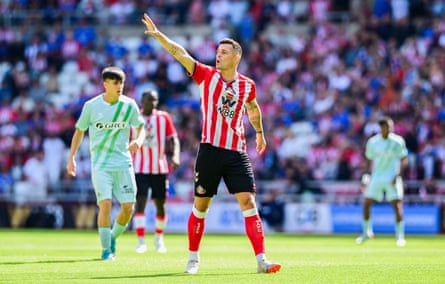 Granit Xhaka successful pre-season action for Sunderland.
