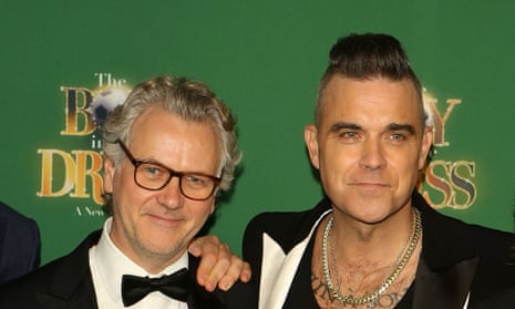 Guy Chambers and Robbie Williams