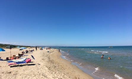 Ventotto beach, near Termoli.