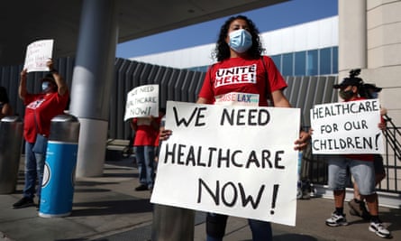 The System Is Broken Americans Cast Their Vote For Better Healthcare Us Elections 2020 The Guardian