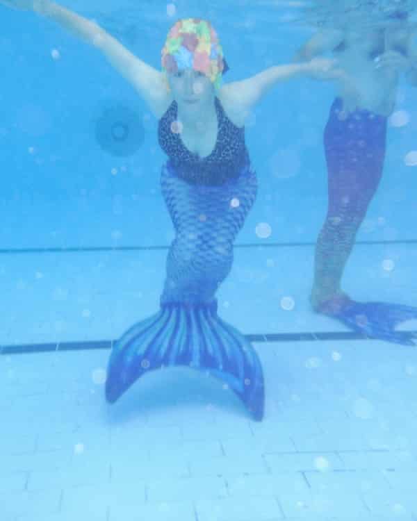 Taking the plunge ... ‘It is better down where it’s wetter.’