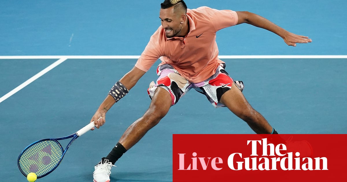 Australian Open: Nick Kyrgios v Karen Khachanov goes to decider – live!