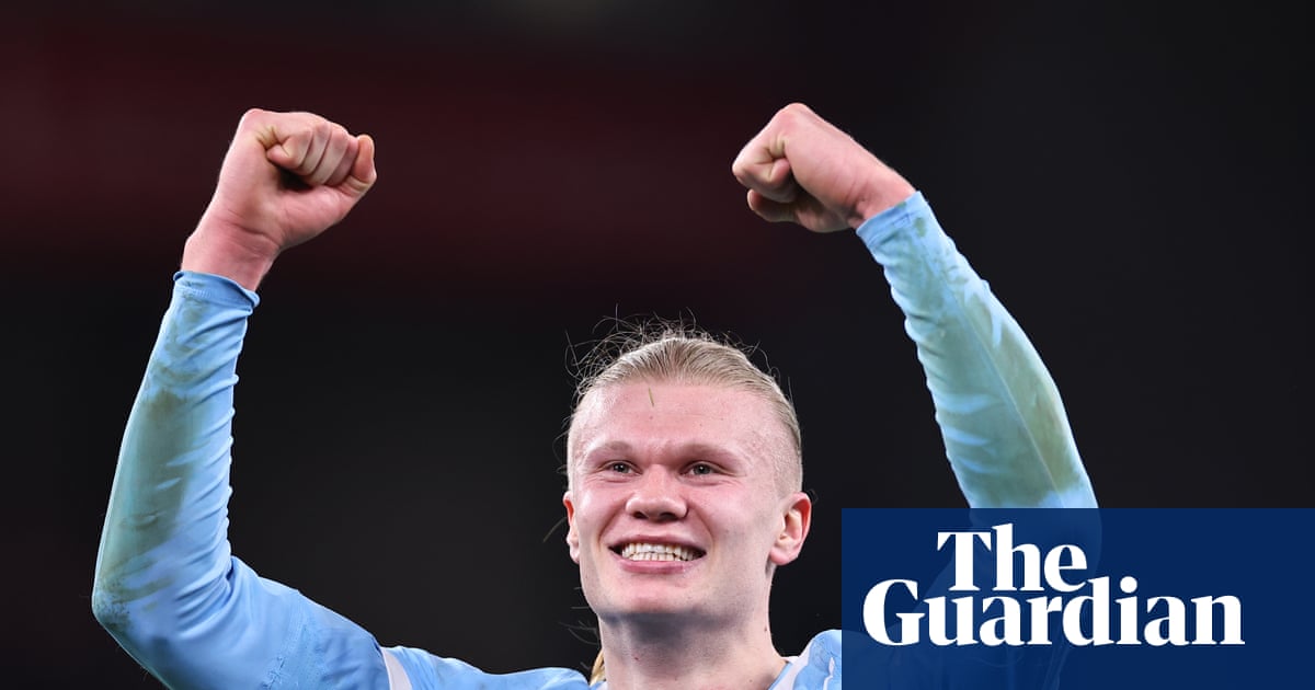 Erling Haaland should not put pressure on himself to score, says Guardiola