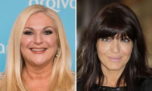 BBC presenters Vanessa Feltz and Claudia Winkleman.