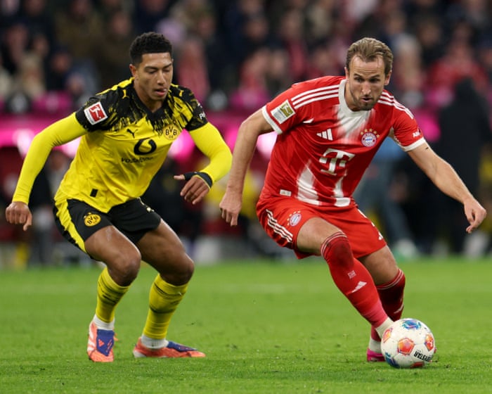 Bayern virtuoso Kane conducts Klassiker as Jobe Bellingham’s slip proves vital | Andy Brassell