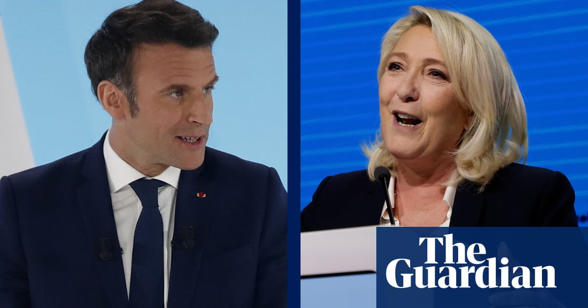 Macron and Le Pen to go head to head in French election runoff – video
