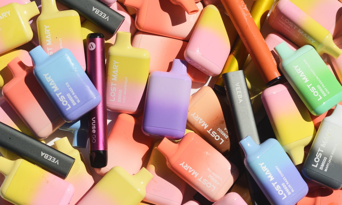 Ban on single-use vapes in UK may 'flood market with illegal products' | Vaping | The Guardian