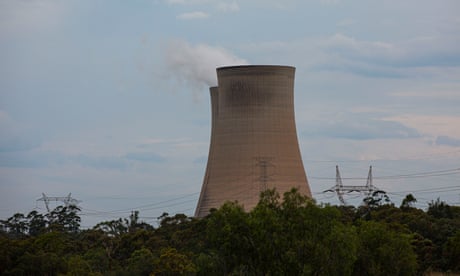 COAL MINING: Bayswater Power Station is a bituminous coal-powered thermal power station, Muswellbrook, Upper Hunter Valley, NSW, Australia. 12 November 2020. Photo: Jessica Hromas/ The Guardian