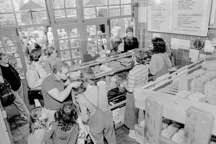 Neal’s Yard Bakery in 1981.