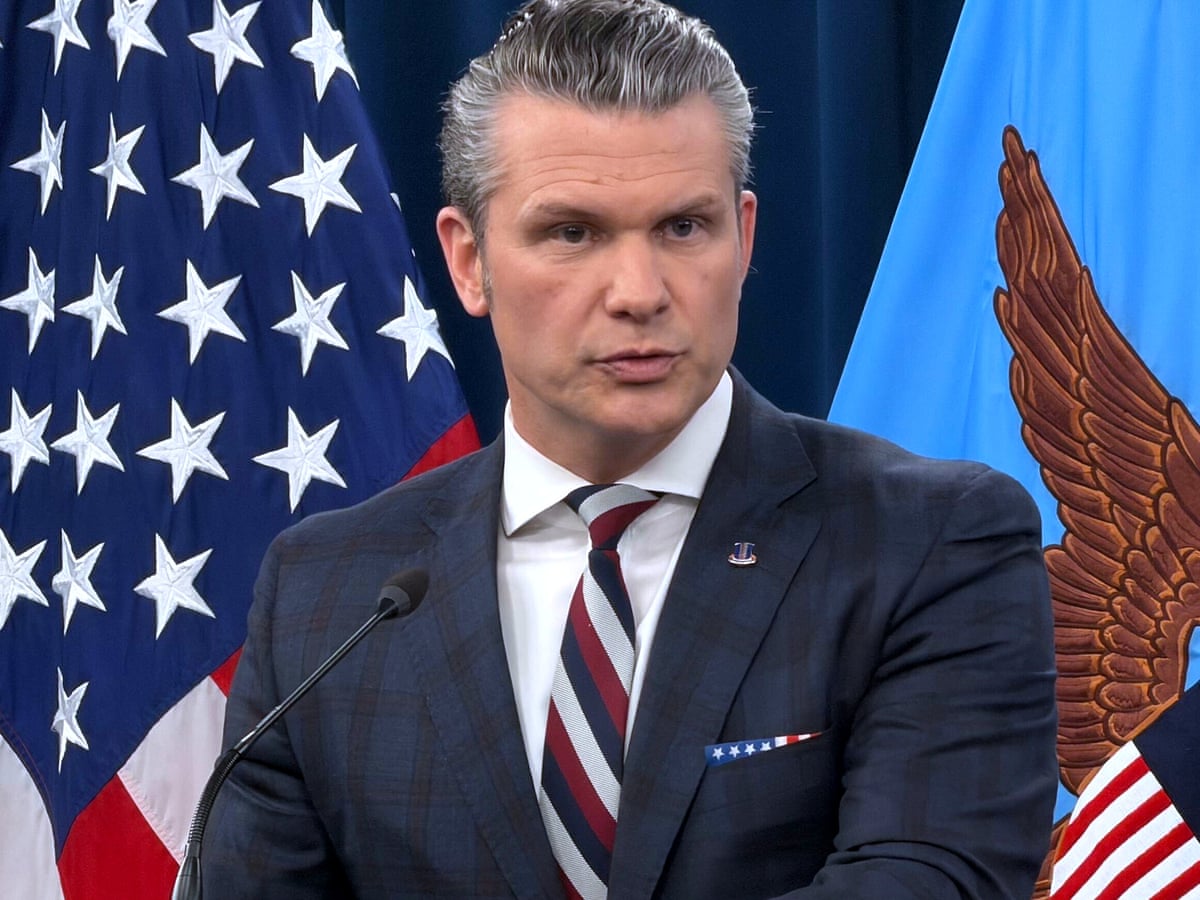 Pete Hegseth says Iranian regime is 'toast' as US expands military offensive | Pete Hegseth | The Guardian