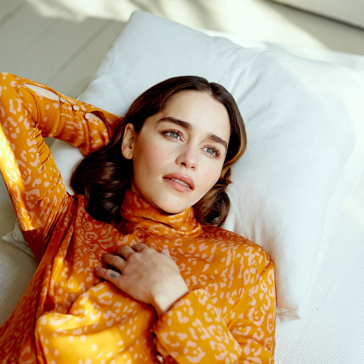 Emilia Clarke I Didn T Want People To Think Of Me As Sick Movies The Guardian