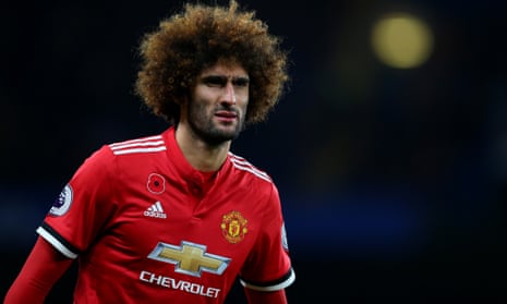 Could Manchester United’s Marouane Fellaini be about to bring his sharp-elbowed skills to Arsenal?