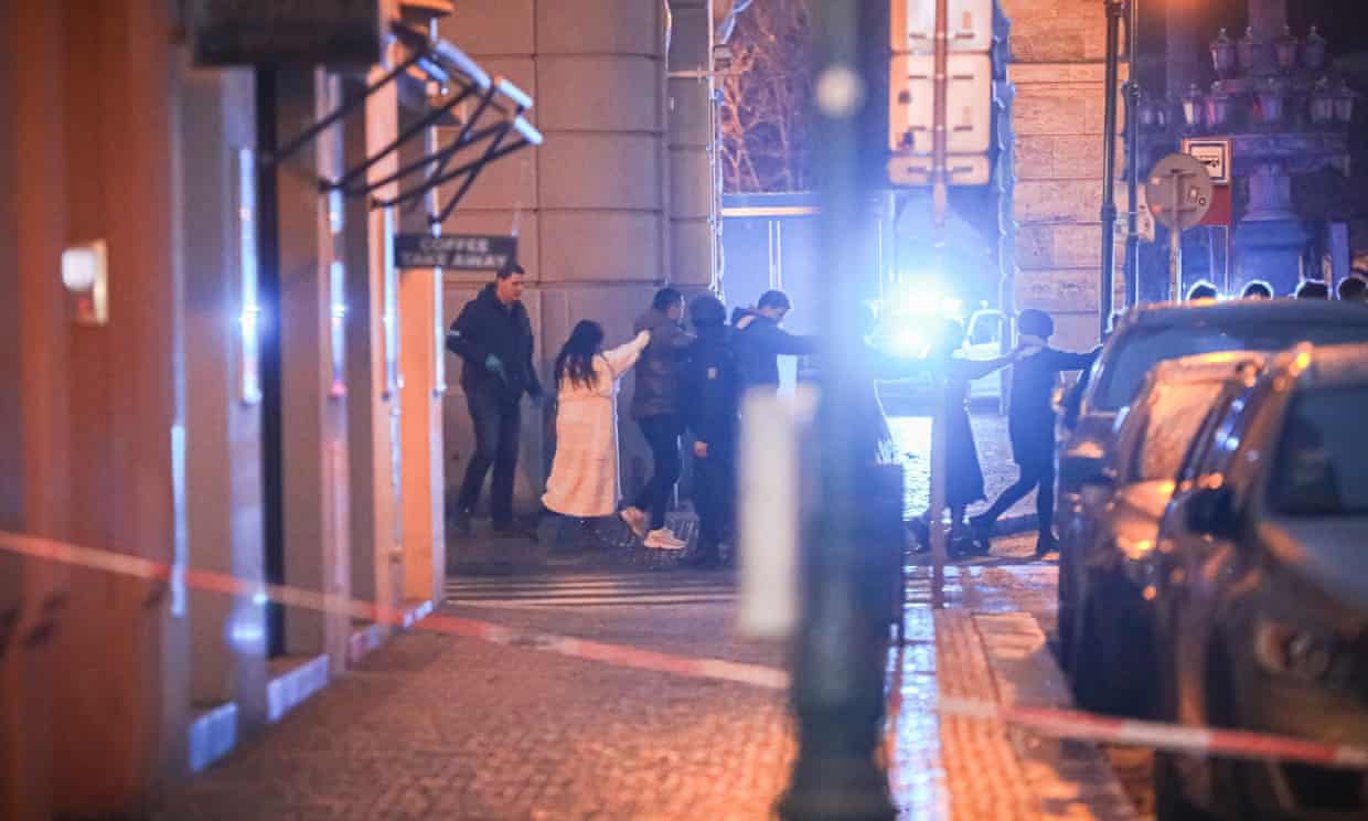 Witnesses talk of their narrow escape from Prague gunman (theguardian.com)
