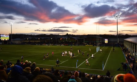 Worcester in action at Sixways in 2021