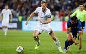 Harry Kane at the Euro 2020 qualifiers, Kosovo, November 2019