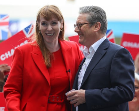 Keir Starmer says 'hugely talented' Angela Rayner will return to cabinet | Labour | The Guardian