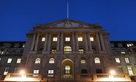 The Bank of England, which set a gloomy forecast in November for the economy.