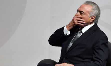 Brazilian president Michel Temer. After multiple political scandals, many Brazilians feel they are running out of politicians to trust.
