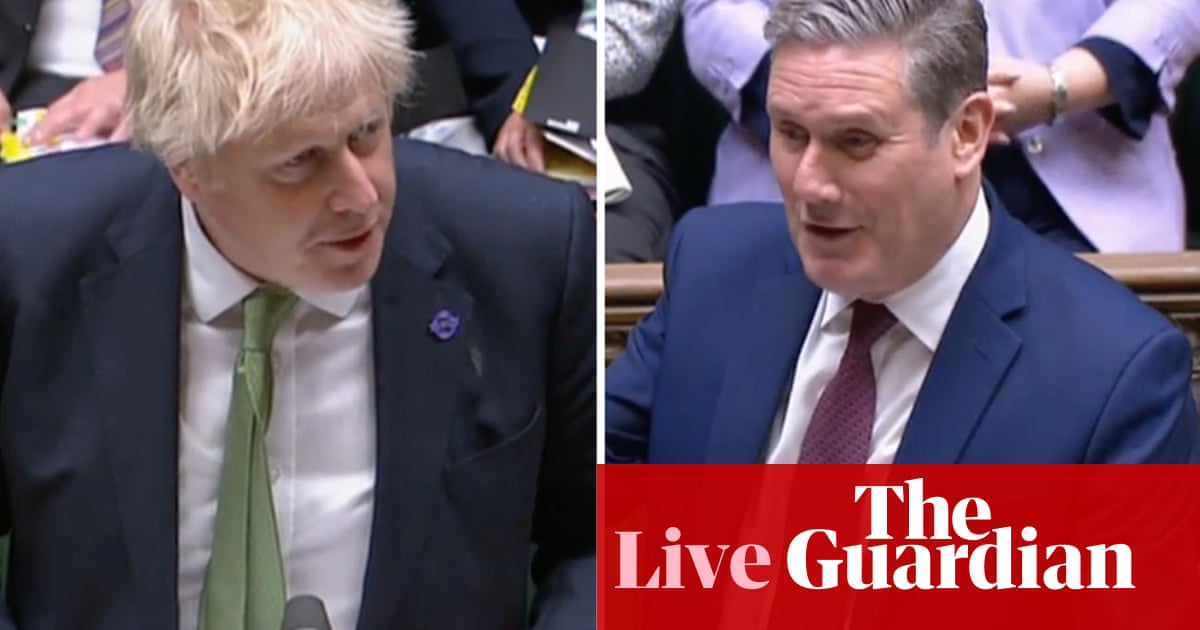 Boris Johnson ‘choosing to let people struggle’ with cost of living says Keir Starmer – UK politics live