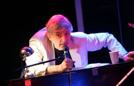 Jack Shepherd in his own play Chasing the Moment at the Arcola theatre, London, in 2007.