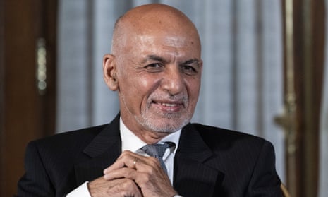 Ex-Afghan president gives first interview since fleeing Kabul – video