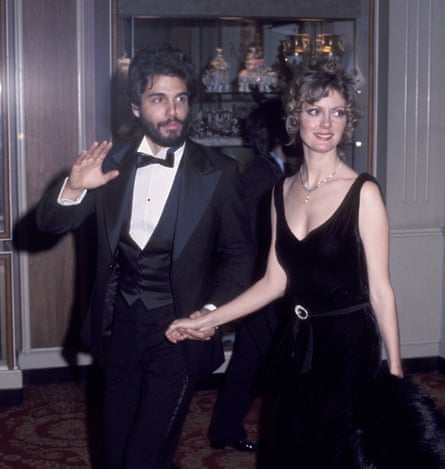 Chris and Susan Sarandon at Beverly Hilton hotel in January 1975.