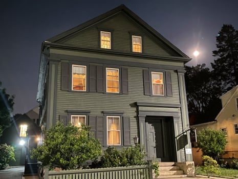The Lizzie Borden House in Fall River, MA, where Lizzie murdered her parents in 1892.