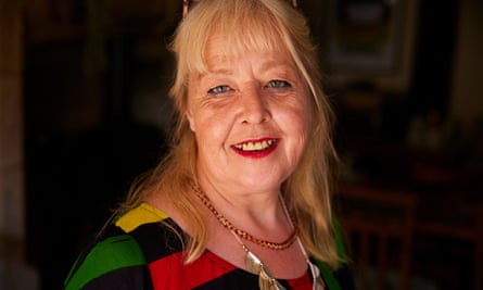 Lyndsey Place who works at the Cross Inn where a significant scene was filmed featuring the pub’s large fireplace.