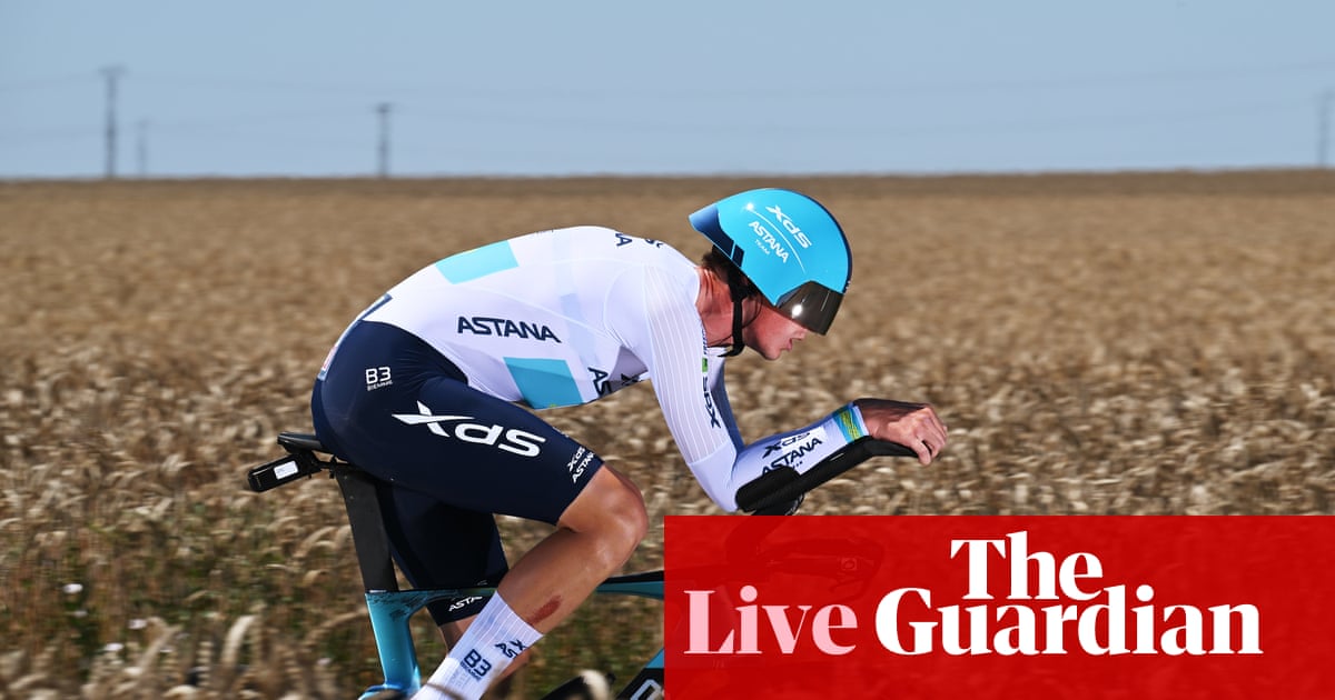 Tour de France 2025: stage five updates from the time trial from Caen live