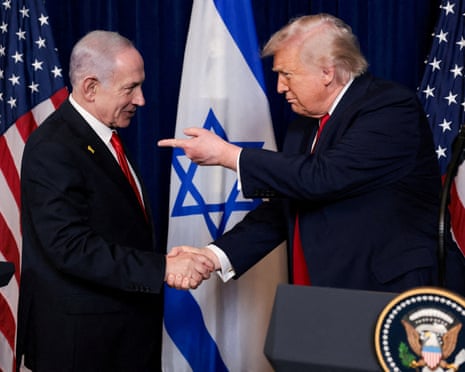 Netanyahu and Trump in Florida in December