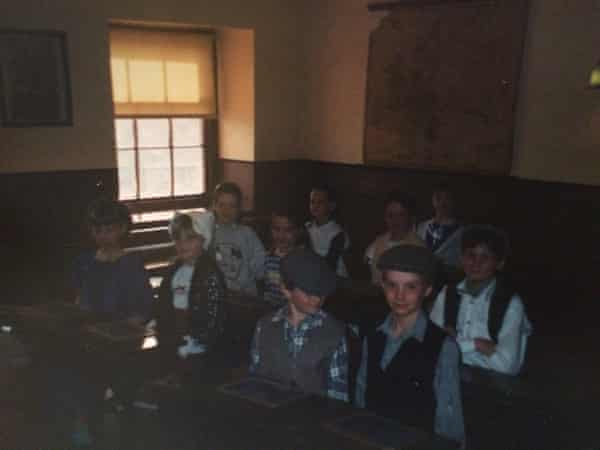 A young Pidd with fellow pupils at Judges’ Lodgings.