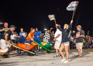 Daytona wheelbarrow races