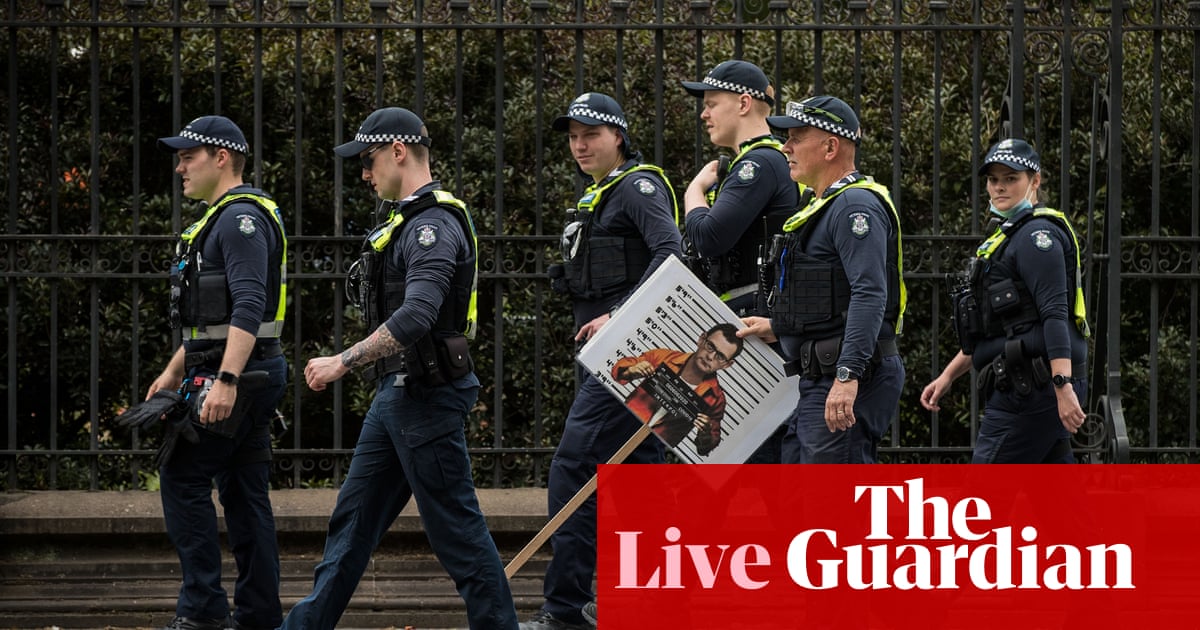 Australia live news updates: Victoria reports five Covid deaths and 1,166 cases as protests expected to escalate; William Tyrrell search in sixth day