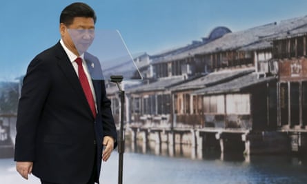 Xi Jinping at the World Internet Conference in Jiaxing, China, in 2015.