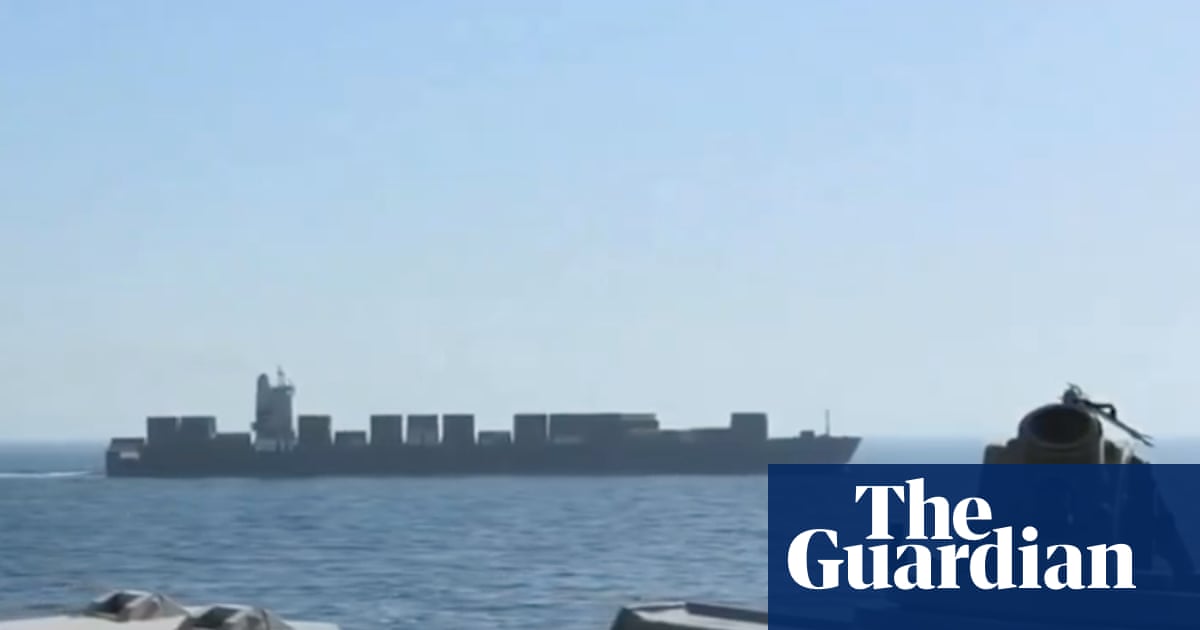 US military seizes Iran-flagged ship trying to pass strait of Hormuz blockade