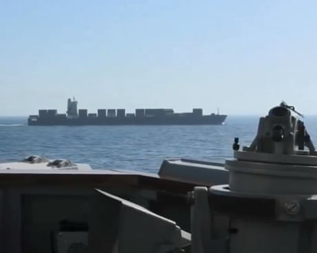 US military seized Iranian-flagged container ship, Trump says