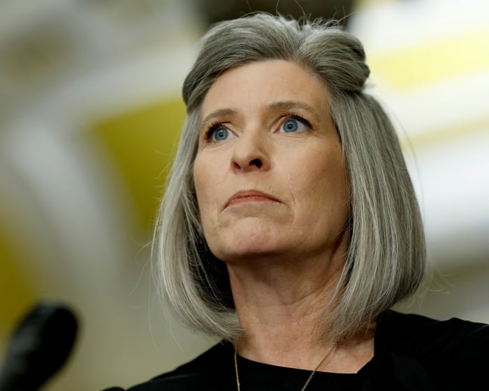 Republican senator Joni Ernst of Iowa will not run for re-election