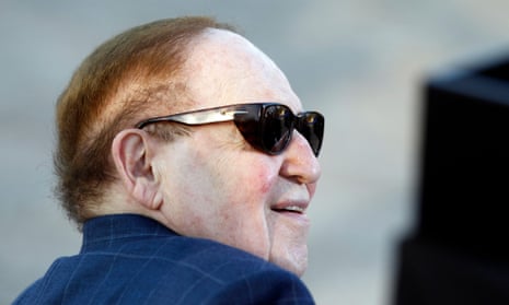 Sheldon Adelson is believed to like Marco Rubio, who was endorse by the billionaire’s Nevada newspaper, although his wife is thought to favour Ted Cruz for the Republican nomination.