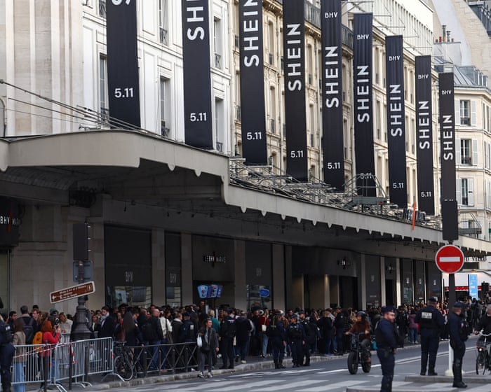 France moves to suspend Shein over sex dolls as debut store opens in Paris