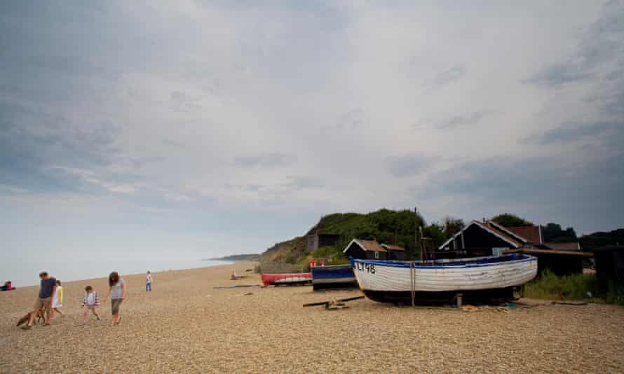 Dunwich beach, Suffolk, England