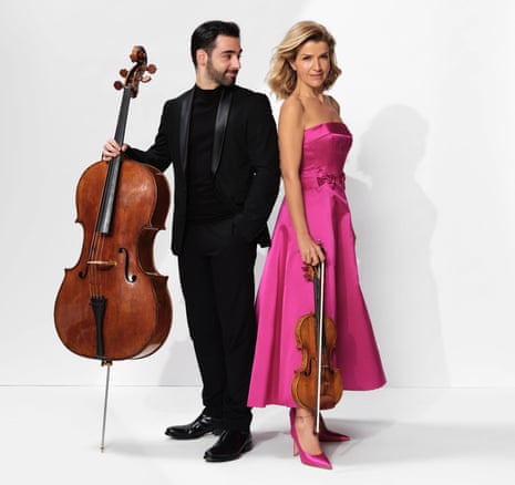 Anne-Sophie Mutter and Pablo Ferrández.