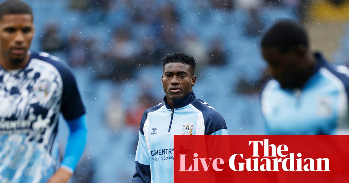 Bournemouth v Everton, Coventry v Hull and more: football clockwatch – live