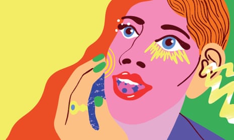Illustration of a woman for a feature on maximising your senses