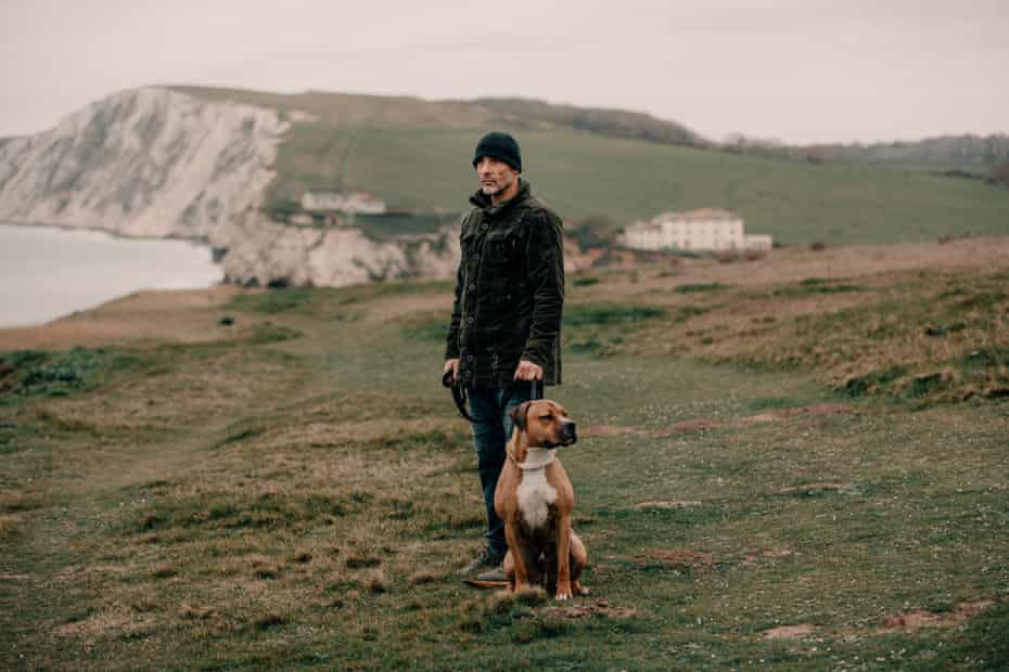 Daniel Payne, one of the ‘Freshwater five’ convicted of drug-smuggling in 2011, pictured near Freshwater Bay on the Isle of Wight.